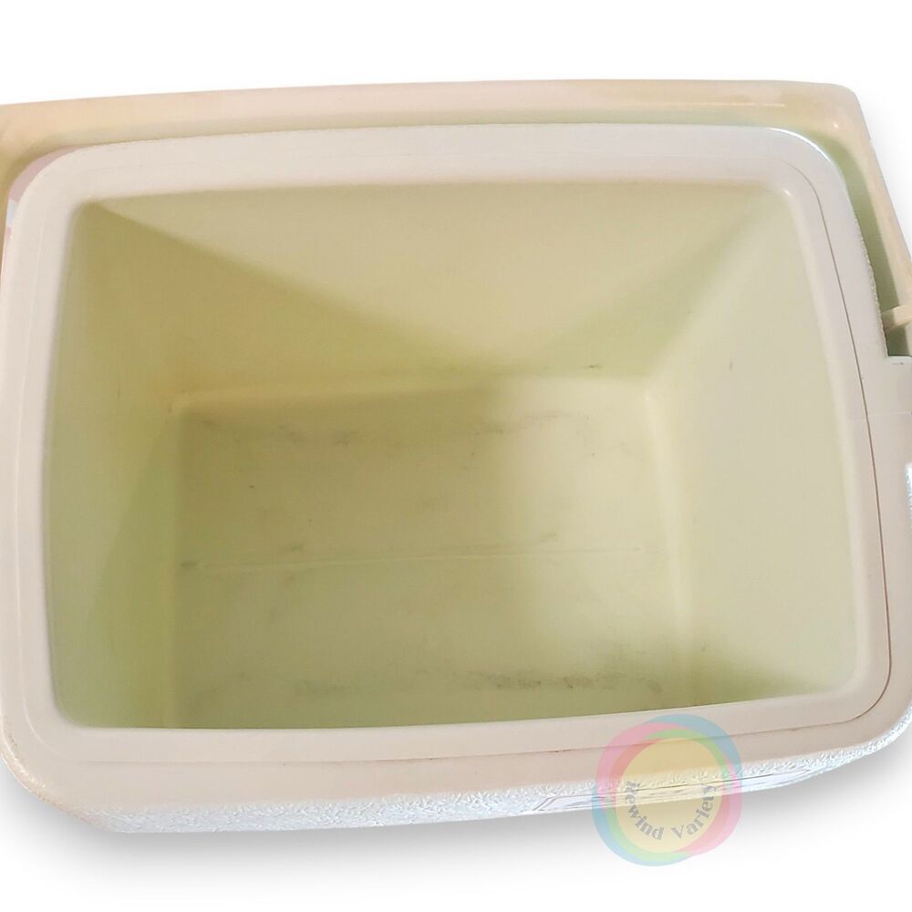 Vintage Coleman Lil Oscar Orange Cooler 5272 - Picture 6 of 16
